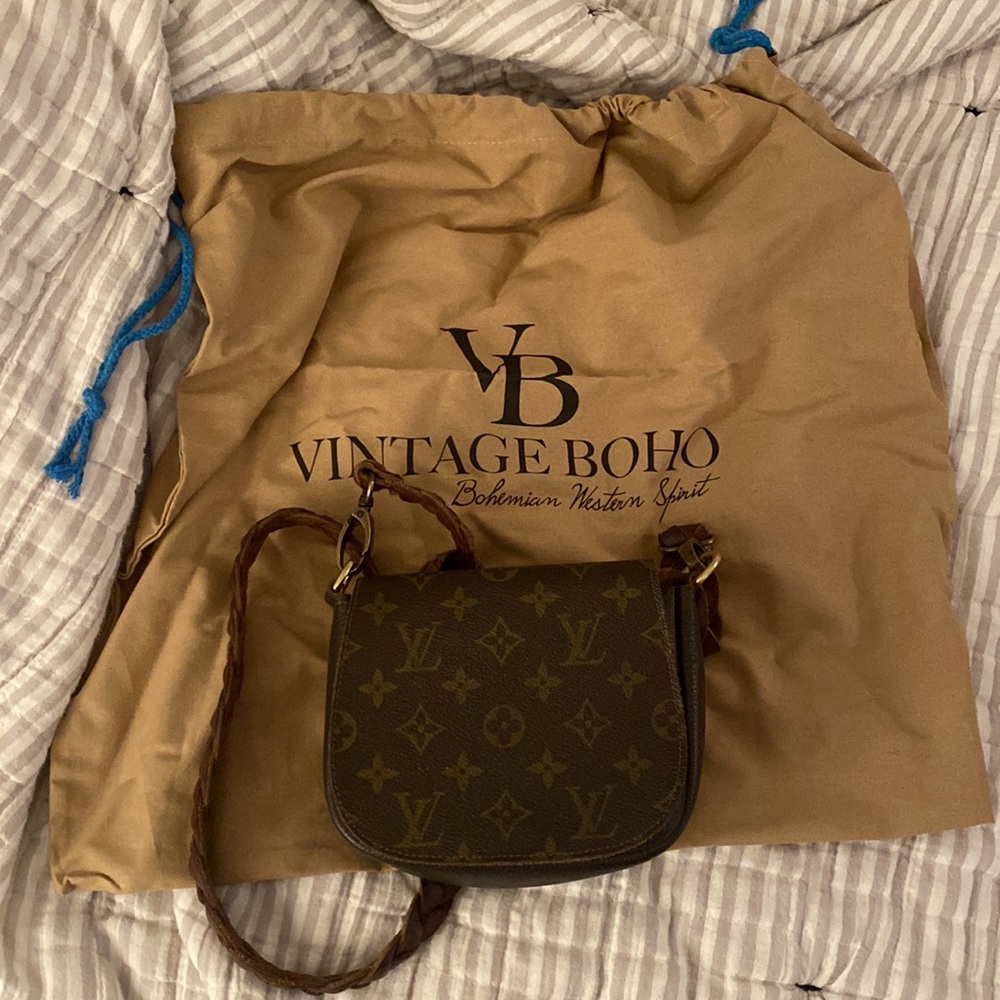 Vintage Boho Odyssey Bag with Lous Vuitton